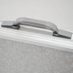 Aluminium Kampeertafel 120x60cm - Campingtafel Inklapbaar - 3-voudig Verstelbare Vouwtafel Grijs -Bo-Camp Verkoop 1200x1198 6