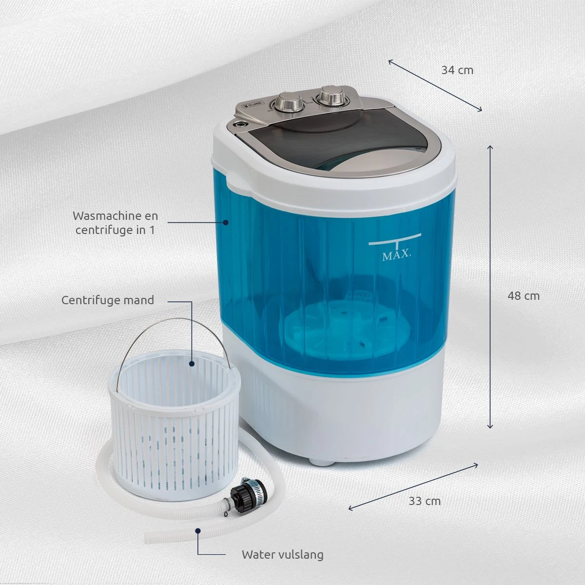 BluMill Mini Wasmachine - met Centrifuge - Compact - Camping Wasmachine - Duurzame Keuze BluMill Mini Wasmachine - Met Centrifuge - Compact - Camping Wasmachine - Duurzame Keuze -Bo-Camp Verkoop 1200x1200 1047