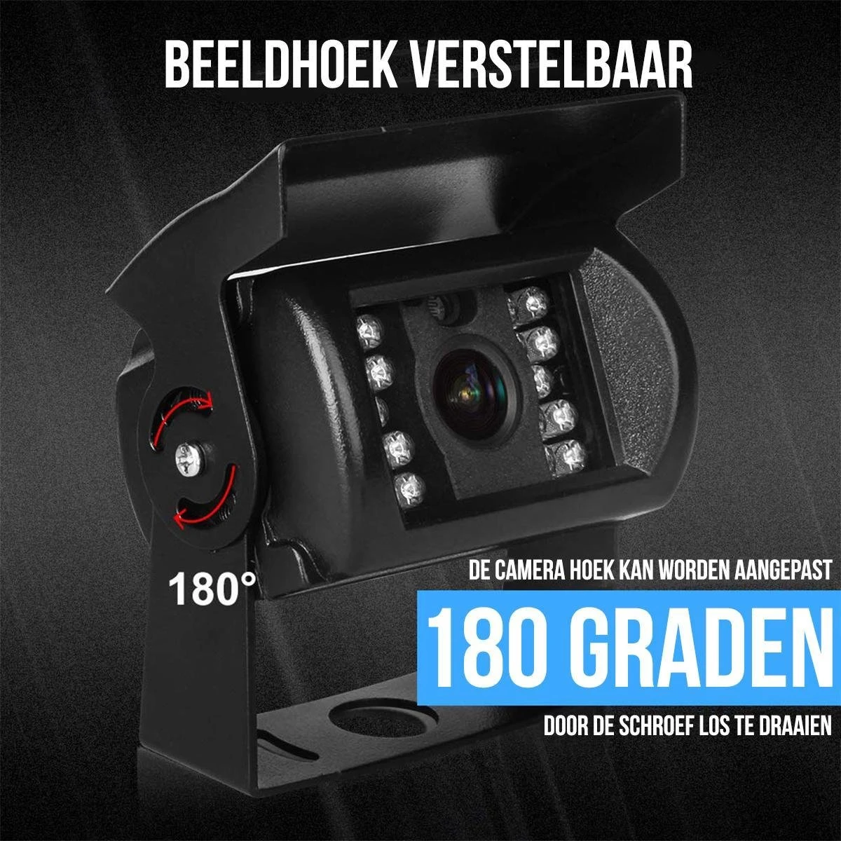 Strex Achteruitrijcamera Set Bedraad - 7" Scherm - 18LED Nachtzicht 15m - IP67 Waterdicht - Achteruitrij Camera Strex Achteruitrijcamera Set Bedraad - 7" Scherm - 18LED Nachtzicht 15m - IP67 Waterdicht - Achteruitrij Camera -Bo-Camp Verkoop 1200x1200 1110