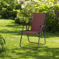 Relaxdays Campingstoel Inklapbaar Set Van 2 - Klapstoel 100 Kg - Visstoel Met Armleuningen - Grijs -Bo-Camp Verkoop 1200x1200 12