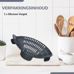 SensaHome- Siliconen Vergiet - Keuken Afgietdeksel - Afgiethulp - Siliconen - BPA Vrij - Grijs 7 SensaHome- Siliconen Vergiet - Keuken Afgietdeksel - Afgiethulp - Siliconen - BPA Vrij - Grijs -Bo-Camp Verkoop 1200x1200 1202