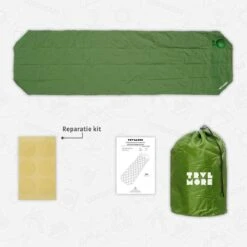 TRVLMORE Slaapmat - Zelfopblazend - 1 Persoons - Ingebouwde Pomp En Kussen - Groen -Bo-Camp Verkoop 1200x1200 1279