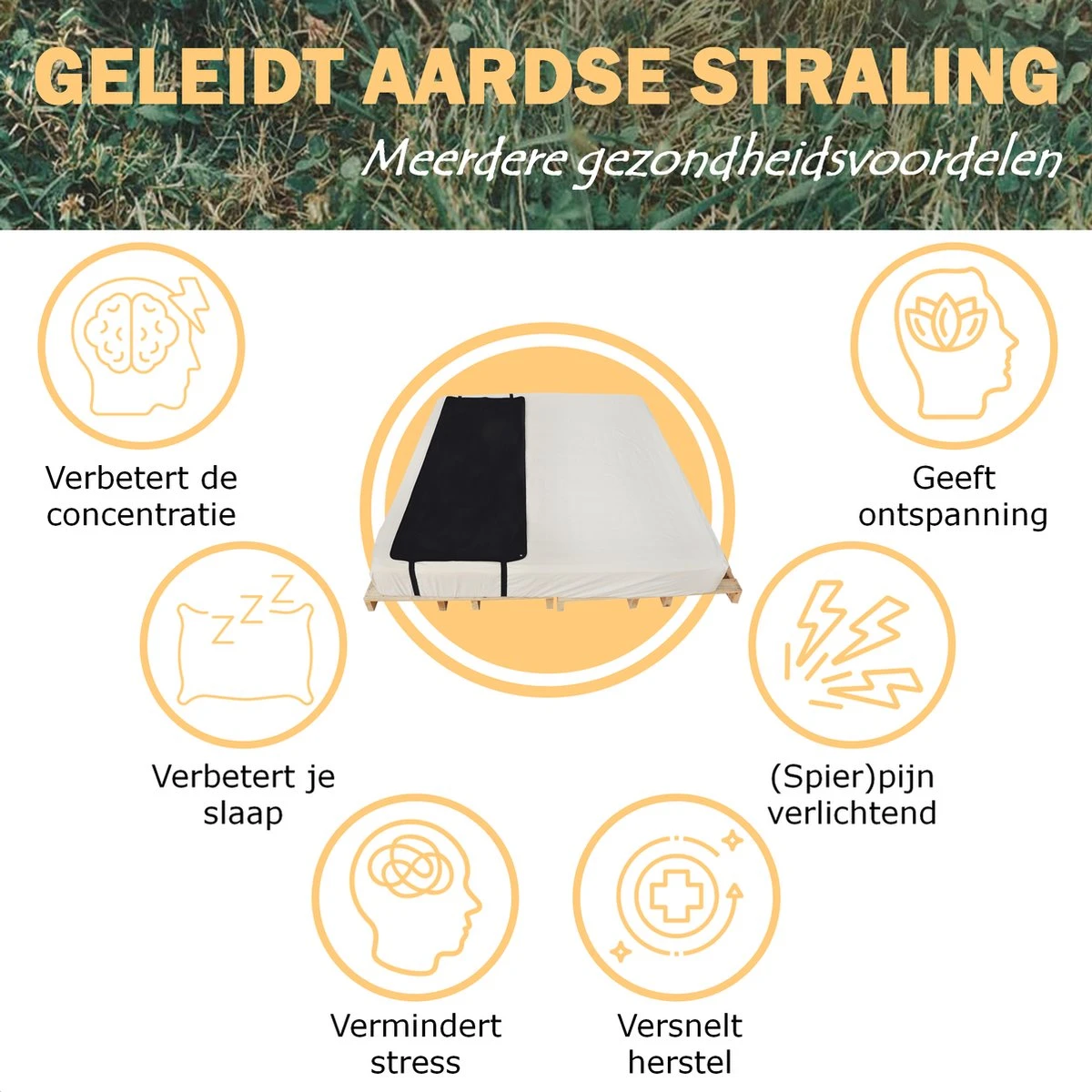 Earthle Earthing Slaapmat - Aardingsmat - Aarden - Earthing Mat - Aarding - Grounding Mat Earthle Earthing Slaapmat - Aardingsmat - Aarden - Earthing Mat - Aarding - Grounding Mat -Bo-Camp Verkoop 1200x1200 1295