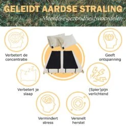 Earthle Volledige Earthing Tweepersoons Aardingsset - 2x Slaapmat + 2x Kussensloop - Aardingsmat - Aarden - Earthing Mat - Aarding - Grounding Mat - Kussensloop - Aardingskussensloop - Combo Deal -Bo-Camp Verkoop 1200x1200 1311