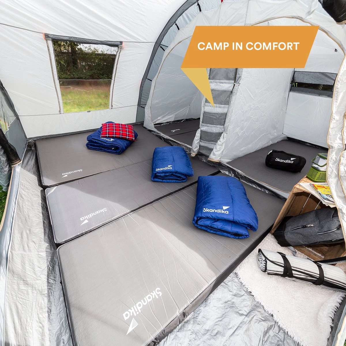 Skandika Easy Single Zelfopblaasbaar Slaapmat – Slaapmat – Slaapmat zelfopblazend – Logeerbed – Polyester, PVC - Premium zelfopblazend luchtbed, antislip-materiaal, ideaal voor camping – Outdoor, Camping – Kamperen – 196 x 60 x 10 cm – 3.2kg - grijs Skandika Easy Single Zelfopblaasbaar Slaapmat – Slaapmat – Slaapmat Zelfopblazend – Logeerbed – Polyester, PVC - Premium Zelfopblazend Luchtbed, Antislip-materiaal, Ideaal Voor Camping – Outdoor, Camping – Kamperen – 196 X 60 X 10 Cm – 3.2kg - Grijs -Bo-Camp Verkoop 1200x1200 1316