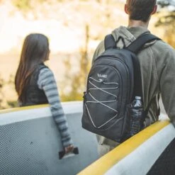 Koeltas Rugzak (25L) - Geschikt Voor 28 Blikjes - Lunchtas Voor Dames En Heren - Zwart -Bo-Camp Verkoop 1200x1200 1339