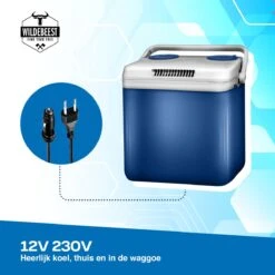 Koelbox Met ECO Modus Voor Auto & Camping Warm En Koud 32L - Frigobox Elektrisch 32 Liter Met 12v 230 Volt - Verkoelt En Verwamt - MiniBar - Mini Koelkast -Bo-Camp Verkoop 1200x1200 1345