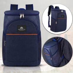 Needventure Koeltas - Lunchtas - Koelrugtas - Picknicktas - 20 Liter - Flessenhouder - Bieropener - Blauw -Bo-Camp Verkoop 1200x1200 1370