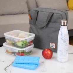 Brisby 4 Laags Geïsoleerde Koeltas - Lunchtas 7 Liter - Donkergrijs 2 Brisby 4 Laags Geïsoleerde Koeltas - Lunchtas 7 Liter - Donkergrijs -Bo-Camp Verkoop 1200x1200 1383