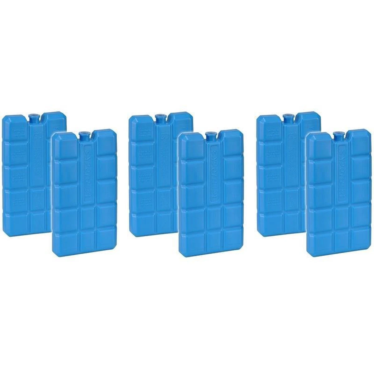Set van 6x blauwe koelelementen 200 gram 8 x 15 x 2 cm - Koelblokken/koelelementen voor koeltas/koelbox Merkloos Set Van 6x Blauwe Koelelementen 200 Gram 8 X 15 X 2 Cm - Koelblokken/koelelementen Voor Koeltas/koelbox -Bo-Camp Verkoop 1200x1200 1417