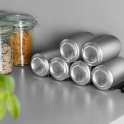 Kwmobile 1x Opvouwbare Houder Voor Flessen En Blikjes - Voor Koelkast En Voorraadkast - Siliconen Flessenhouder In Zwart - 31 X 9,5 X 1 Cm -Bo-Camp Verkoop 1200x1200 1495