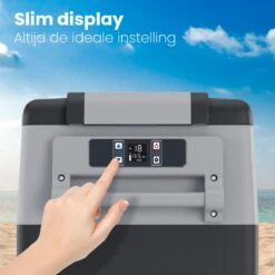 Auronic Elektrische Koelbox - 49.5L - Compressor - 12V En 240V - Grijs -Bo-Camp Verkoop 1200x1200 1504