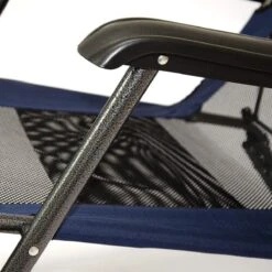 Ligstoel 180x60cm - Opvouwbaar Campingstoel Ligbed Strandstoel Tuinstoel Vouwligstoel Blauw -Bo-Camp Verkoop 1200x1200 151