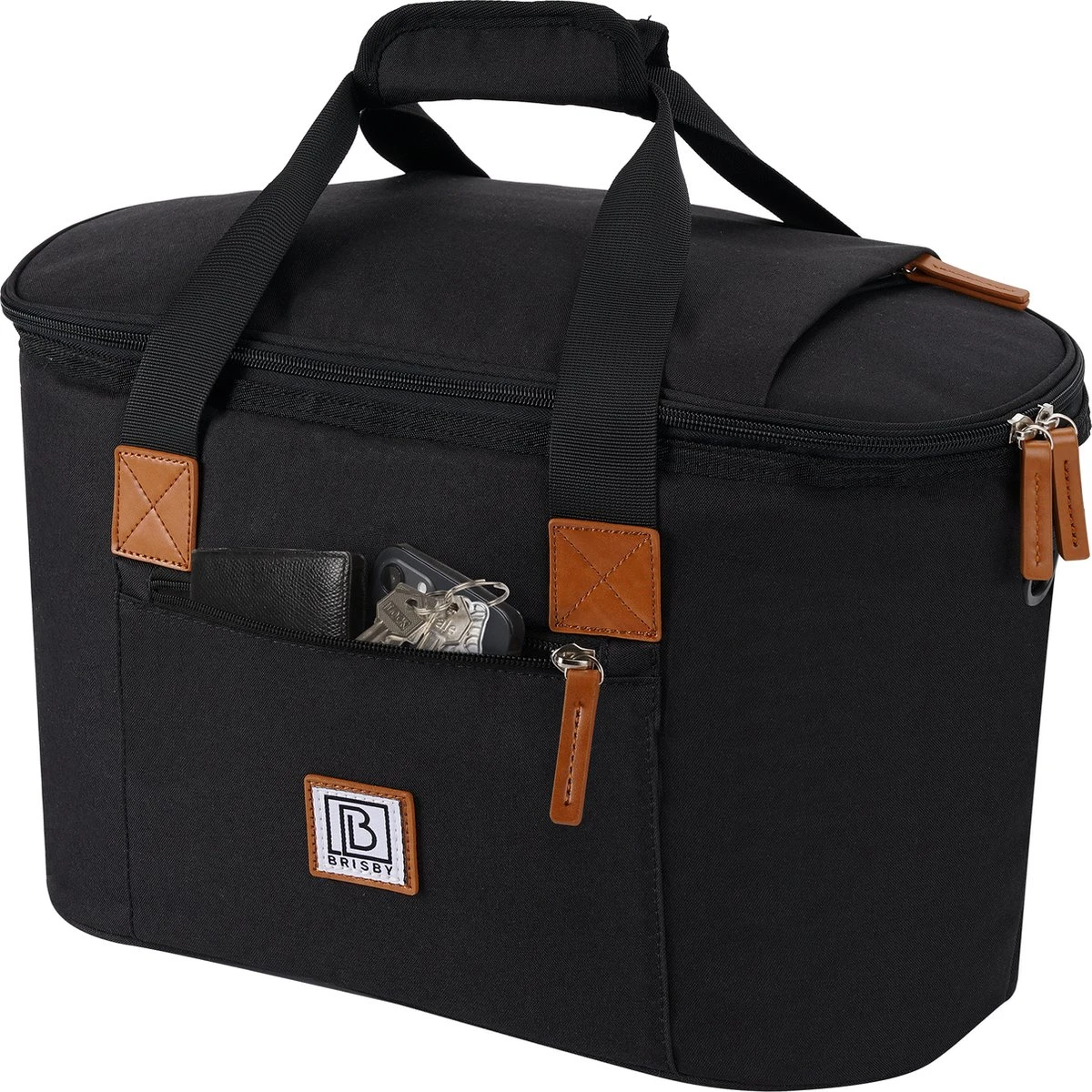 Brisby 4 Laags Geïsoleerde Koeltas - Boodschappentas 21 Liter - Zwart Brisby 4 Laags Geïsoleerde Koeltas - Boodschappentas 21 Liter - Zwart -Bo-Camp Verkoop 1200x1200 1549