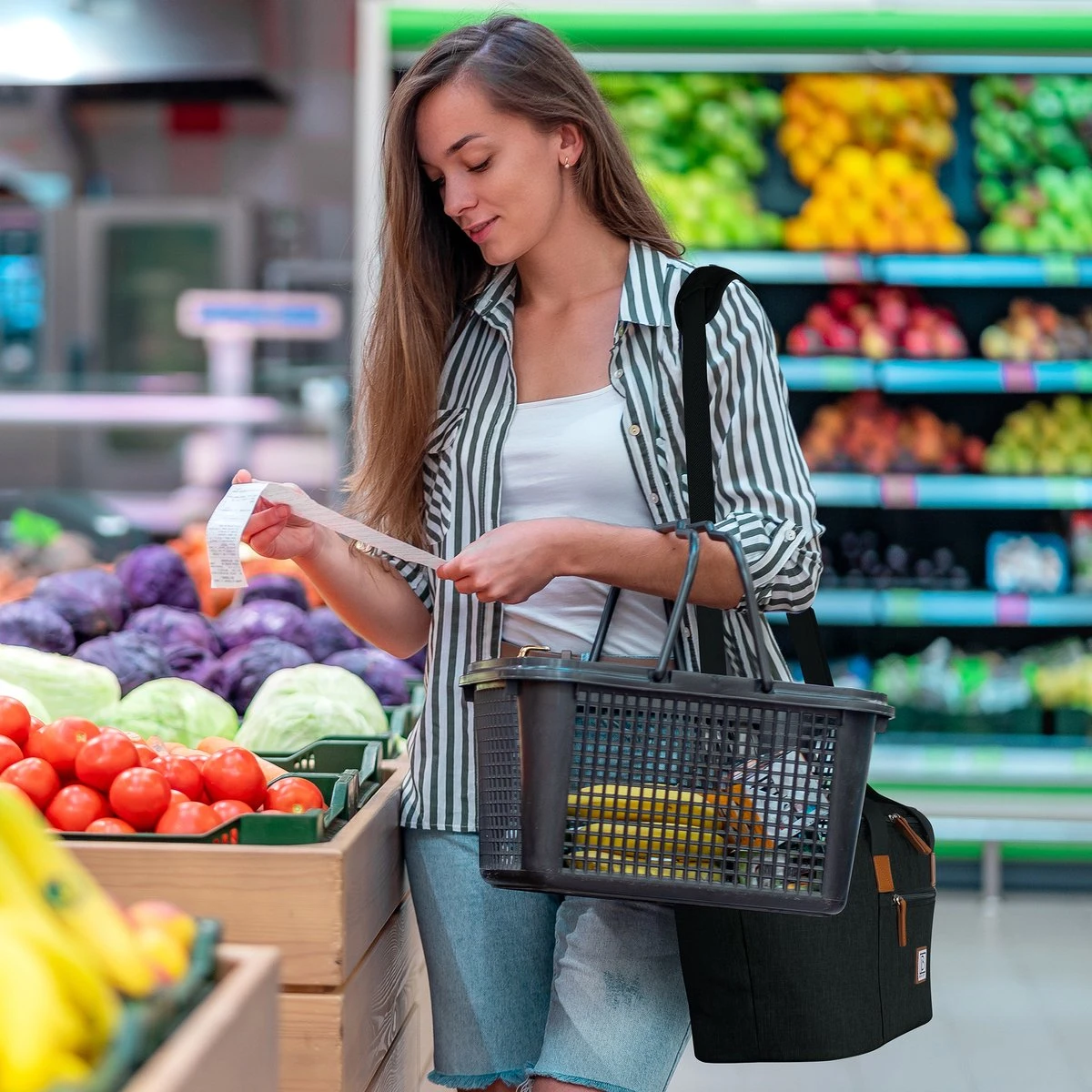 Brisby 4 Laags Geïsoleerde Koeltas - Boodschappentas 21 Liter - Zwart Brisby 4 Laags Geïsoleerde Koeltas - Boodschappentas 21 Liter - Zwart -Bo-Camp Verkoop 1200x1200 1550