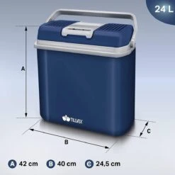 Tillvex- Koelbox, Coolbox, 24 Liter, Blauw -Bo-Camp Verkoop 1200x1200 1555