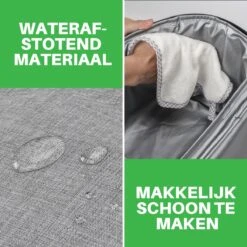 Packaway 4 Laags Geïsoleerde Koeltas - Lunchtas 15 Liter - Grijs -Bo-Camp Verkoop 1200x1200 1568