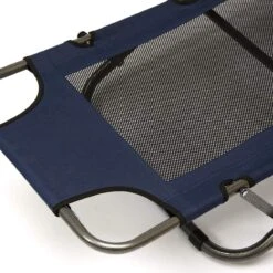 Ligstoel 180x60cm - Opvouwbaar Campingstoel Ligbed Strandstoel Tuinstoel Vouwligstoel Blauw -Bo-Camp Verkoop 1200x1200 157