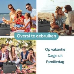 ForDig Koeltas XL Zwart (30 Liter) - Gemaakt Van 600D Polyester Met PEVA-Voering - Ruimte Voor 40 Blikjes Of 20 Halve Liter Flessen - Opvouwbaar Koel Tas Met Easy-Acces Flap - Ruimte Voor Bestek - Picknick Cool Bag - Coolerbag - Grote Cooler 3 ForDig Koeltas XL Zwart (30 Liter) - Gemaakt Van 600D Polyester Met PEVA-Voering - Ruimte Voor 40 Blikjes Of 20 Halve Liter Flessen - Opvouwbaar Koel Tas Met Easy-Acces Flap - Ruimte Voor Bestek - Picknick Cool Bag - Coolerbag - Grote Cooler -Bo-Camp Verkoop 1200x1200 1583