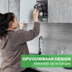 Packaway 4 Laags Geïsoleerde Koeltas - Lunchtas 15 Liter - Camouflage Grijs -Bo-Camp Verkoop 1200x1200 1622