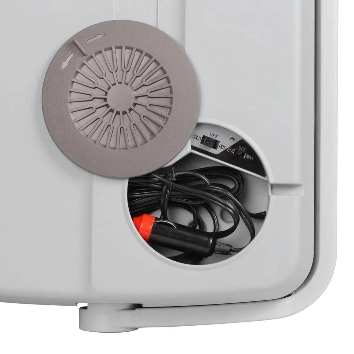 Tristar KB-7532 Koelbox 26 Liter - Koelbox Elektrisch - 12v Autolader en 230v Stopcontact - Koelt & Verwarmt - Grijs Tristar KB-7532 Koelbox 26 Liter - Koelbox Elektrisch - 12v Autolader En 230v Stopcontact - Koelt & Verwarmt - Grijs -Bo-Camp Verkoop 1200x1200 1628