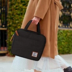 Brisby 4 Laags Geïsoleerde Koeltas - Lunchtas 4 Liter - Zwart -Bo-Camp Verkoop 1200x1200 1669