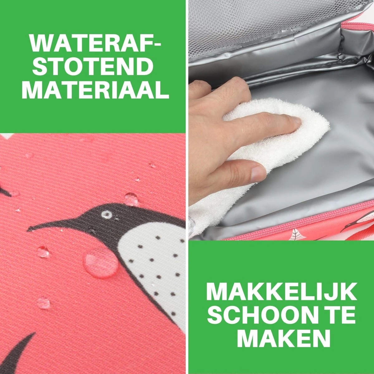 Brisby 4 Laags Geïsoleerde Koeltas - Lunchtas 1.5 liter - Roze Pinguïn Brisby 4 Laags Geïsoleerde Koeltas - Lunchtas 1.5 Liter - Roze Pinguïn -Bo-Camp Verkoop 1200x1200 1707