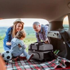 Lifewit 20L Koeltas | 20 Liter | Opvouwbaar | Koelbox-Koeltas | Isolatietas/ Picknicktas Voor Levensmiddelen / Grijs -Bo-Camp Verkoop 1200x1200 1711