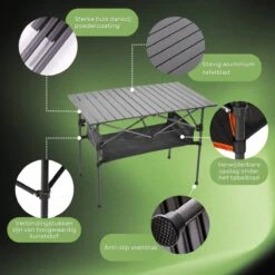 Campingtafel Inklapbaar En Opvouwbaar - Kampeertafel - Lichtgewicht Hittebestendig -Bo-Camp Verkoop 1200x1200 172