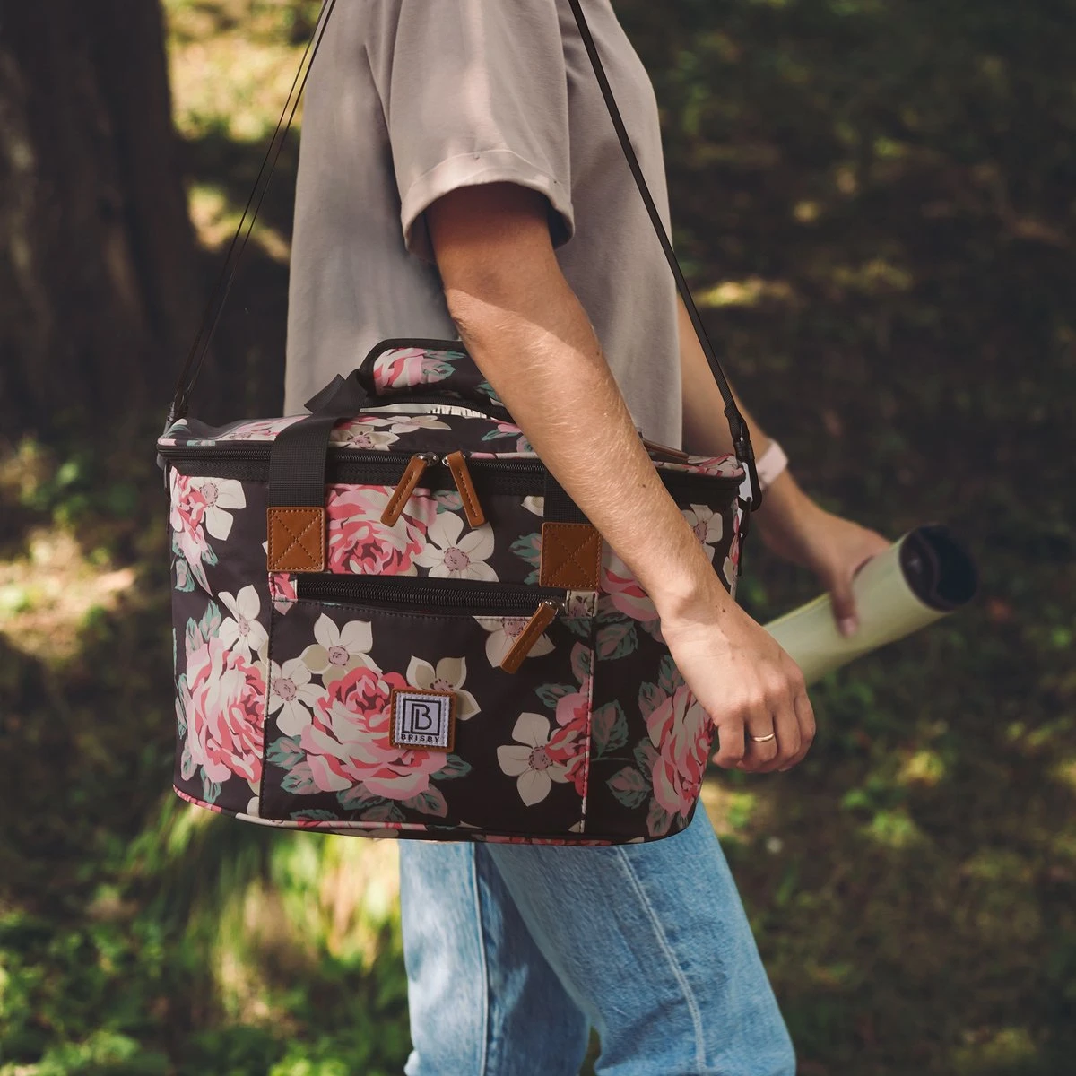 Brisby 4 Laags Geïsoleerde Koeltas - Boodschappentas 21 Liter - Bloemetjes Brisby 4 Laags Geïsoleerde Koeltas - Boodschappentas 21 Liter - Bloemetjes -Bo-Camp Verkoop 1200x1200 1741