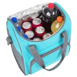 Basis Sterke Koeltas Set - 25 + 10 Liter - Lunchtas - Geïsoleerde Koeltassen - Picknicktas - Coolerbag - Blauw -Bo-Camp Verkoop 1200x1200 1749