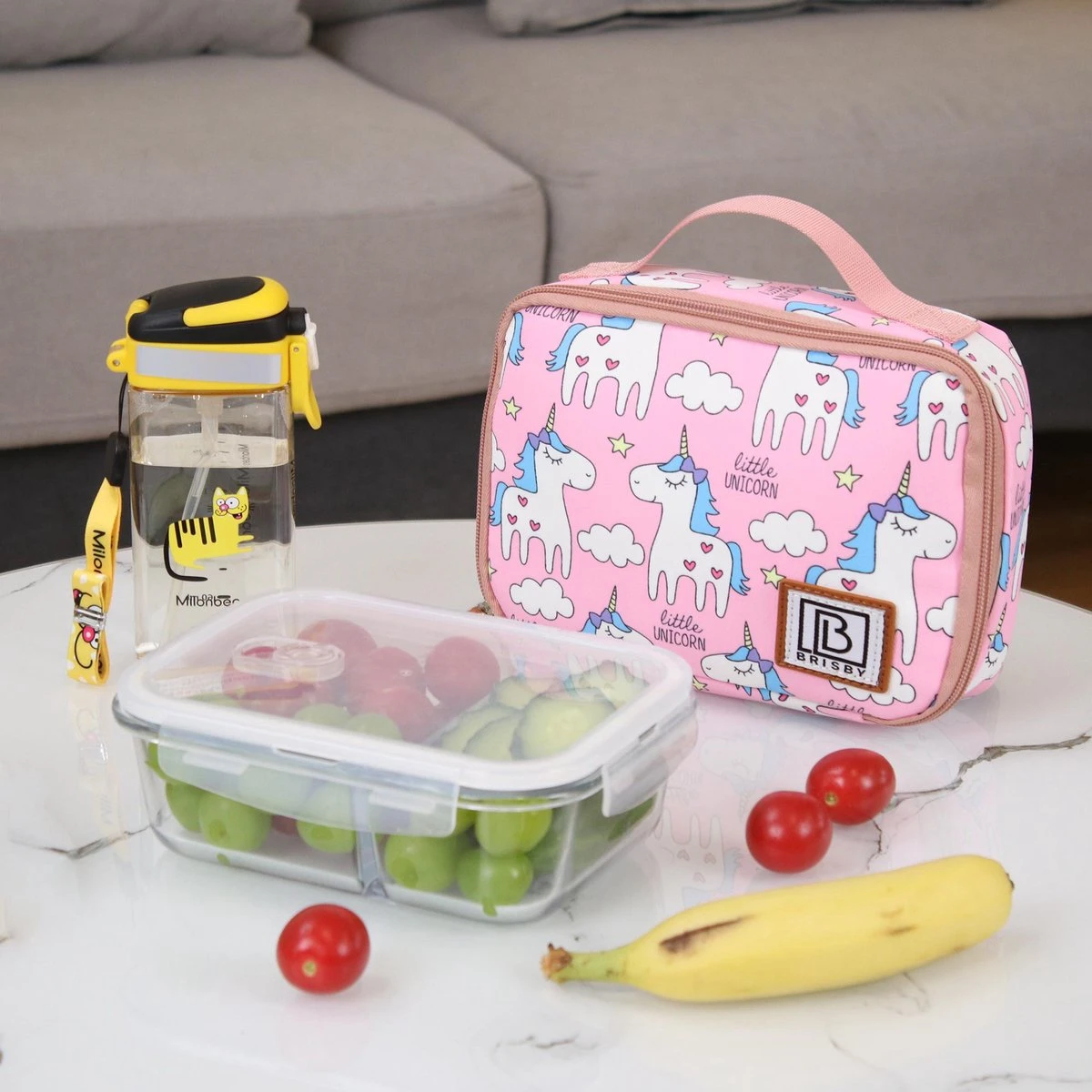 Brisby 4 Laags Geïsoleerde Koeltas - Lunchtas 1.5 liter - Roze Eenhoorn Brisby 4 Laags Geïsoleerde Koeltas - Lunchtas 1.5 Liter - Roze Eenhoorn -Bo-Camp Verkoop 1200x1200 1752