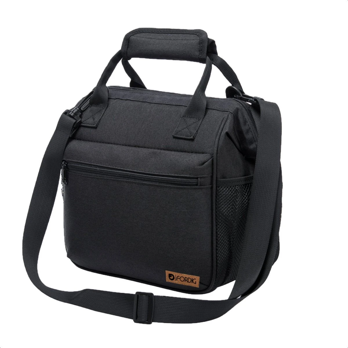 ForDig Lunchtas Zwart - Koeltas Gemaakt van 600D Polyester met PEVA-Voering - Ruimte voor Lunchtrommel / Snacks / Blikjes - Koel Tas met Mesh Opbergruimtes en Ruimte voor Bestek - Lunch Tas Cool Bag - Coolerbag - Kleine Cooler ForDig Lunchtas Zwart - Koeltas Gemaakt Van 600D Polyester Met PEVA-Voering - Ruimte Voor Lunchtrommel / Snacks / Blikjes - Koel Tas Met Mesh Opbergruimtes En Ruimte Voor Bestek - Lunch Tas Cool Bag - Coolerbag - Kleine Cooler -Bo-Camp Verkoop 1200x1200 1790