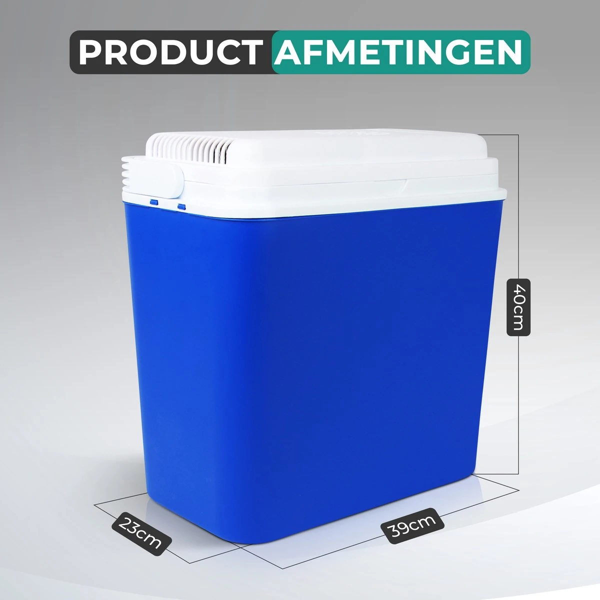 Niceey Thermo Elektrische Koelbox - 24 Liter - Koelbox Elektrisch 12v 230 Volt - Coolbox - Koelt & Verwarmt - Blauw Niceey Thermo Elektrische Koelbox - 24 Liter - Koelbox Elektrisch 12v 230 Volt - Coolbox - Koelt & Verwarmt - Blauw -Bo-Camp Verkoop 1200x1200 1874