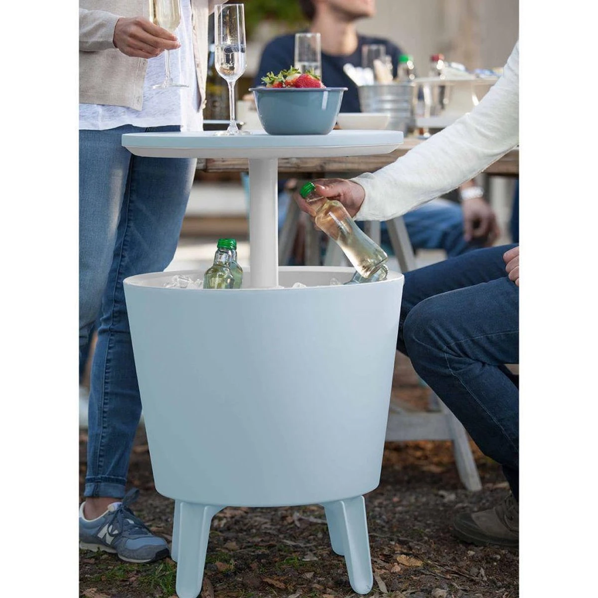Keter Cool Bar - 3-in-1 - 49.5x49.5x84.5 cm - Blauw Keter Cool Bar - 3-in-1 - 49.5x49.5x84.5 Cm - Blauw -Bo-Camp Verkoop 1200x1200 1881