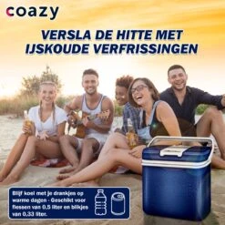 Coazy Koelbox 24L Elektrisch 12v 230 Volt - Met ECO Modus Voor Auto & Camping - Elektrische Frigobox Klein - Verkoelt En Verwarmt - Eco Modus - MiniBar - Electrische Mini Koelkast -Bo-Camp Verkoop 1200x1200 1926