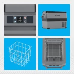 Auronic Elektrische Koelbox - 40.5L - Compressor - 12V En 240V - Grijs 6 Auronic Elektrische Koelbox - 40.5L - Compressor - 12V En 240V - Grijs -Bo-Camp Verkoop 1200x1200 1932