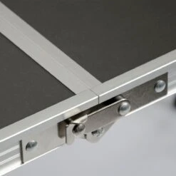 Aluminium Kampeertafel 120x60cm - Campingtafel Inklapbaar - 3-voudig Verstelbare Vouwtafel Antraciet -Bo-Camp Verkoop 1200x1200 195