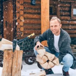 Relaxdays Bolderkar Tuin - Platte Tuinwagen - Luchtbanden - 200 Kg - Transportkar - Staal -Bo-Camp Verkoop 1200x1200 1961