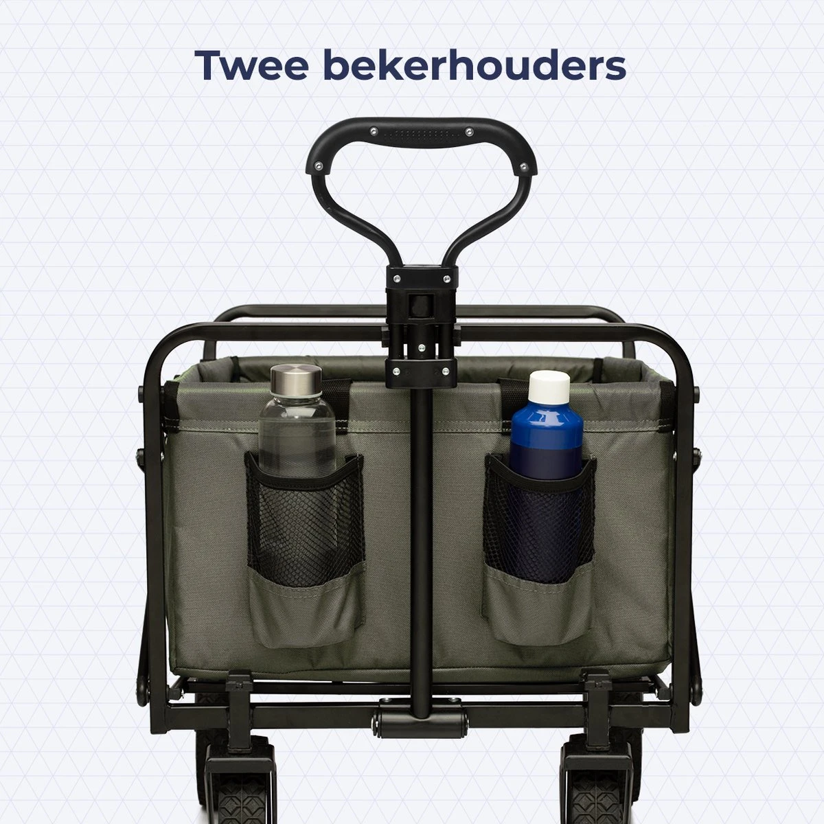 LifeGoods Bolderkar - Opvouwbaar - Draaibare wielen - 2 Standen - 70KG Draagkracht - Groen LifeGoods Bolderkar - Opvouwbaar - Draaibare Wielen - 2 Standen - 70KG Draagkracht - Groen -Bo-Camp Verkoop 1200x1200 2008