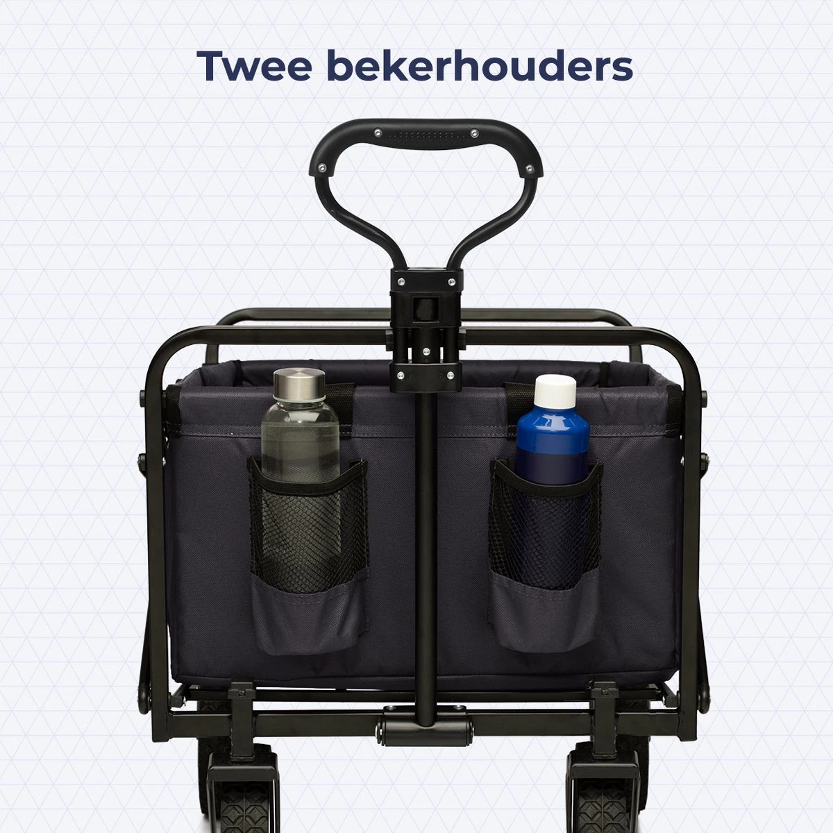 LifeGoods Bolderkar - Opvouwbaar - Draaibare wielen - 2 Standen - 70KG Draagkracht - Zwart LifeGoods Bolderkar - Opvouwbaar - Draaibare Wielen - 2 Standen - 70KG Draagkracht - Zwart -Bo-Camp Verkoop 1200x1200 2046