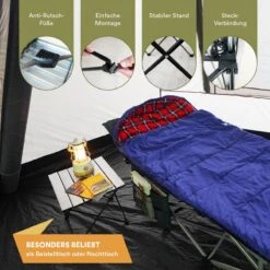 Skandika Ruka S Kleine Campingtafel – Campingtafels - Aluminium Campingtafel, Opvouwbaar, Zeer Licht, Eenvoudig Te Monteren, Stabiele Standaard - Opvouwtafel Voor Kamperen, Tenten Wandelen, Reizen, Thuis, Tuin – Tot Max. 20 Kg. - Grijs -Bo-Camp Verkoop 1200x1200 207