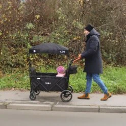 FableKids LEO X4Lite Opvouwbare Handkar Met Dak Onyx Zwart 4 FableKids LEO X4Lite Opvouwbare Handkar Met Dak Onyx Zwart -Bo-Camp Verkoop 1200x1200 2098