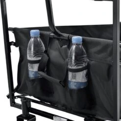 Rijoka Opvouwbare Bolderkar/Bolderwagen | Met Dakje En Draagtas | Zwart -Bo-Camp Verkoop 1200x1200 2156