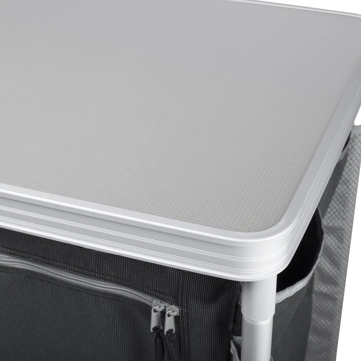 Campart Campingkeuken KI-0734 - Campingkast Groot - 4 verstelbare poten - Opvouwbaar en lichtgewicht - inclusief Opbergtas - Grijs Campart Campingkeuken KI-0734 - Campingkast Groot - 4 Verstelbare Poten - Opvouwbaar En Lichtgewicht - Inclusief Opbergtas - Grijs -Bo-Camp Verkoop 1200x1200 304