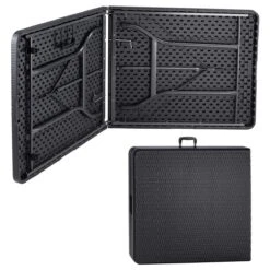 Casaria Tuintafel Opvouwbaar – Met Draaggreep 180x75 Cm – Zwart -Bo-Camp Verkoop 1200x1200 372