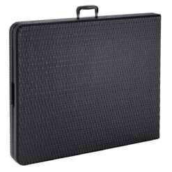 Casaria Tuintafel Opvouwbaar – Met Draaggreep 180x75 Cm – Zwart -Bo-Camp Verkoop 1200x1200 376