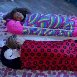 Mediashop Happy Nappers Kinderslaapzak - 2-in-1 Zachte Knuffel En Zomerslaapzak - Roze Eenhoorn Motief Voor Kinderen Van 3 Tot 6 Jaar -Bo-Camp Verkoop 1200x1200 429