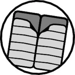 Outwell Slaapzak Contour Rits Links Zwart -Bo-Camp Verkoop 1200x1200 502