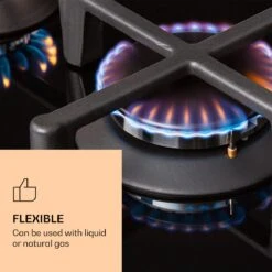 Illuminosa Domino Gaskookplaat 2-pits Sabaf Branders Glaskeramiek -Bo-Camp Verkoop 1200x1200 551